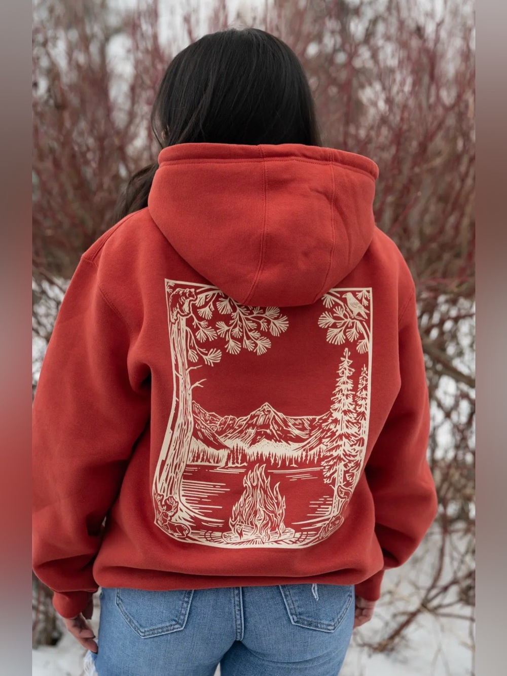 Mountain Graphic hoodie